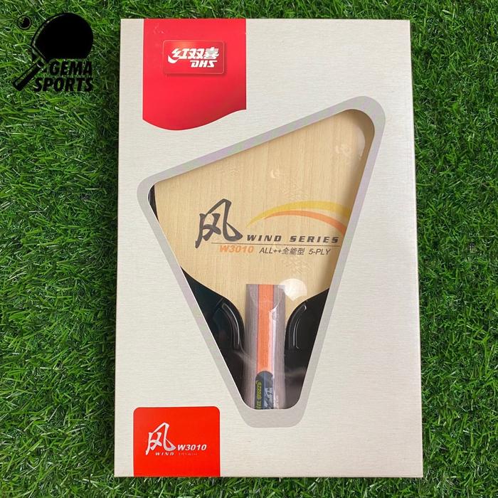 Kayu Bet Pingpong Tenismeja DHS Wind Series W3010 Original