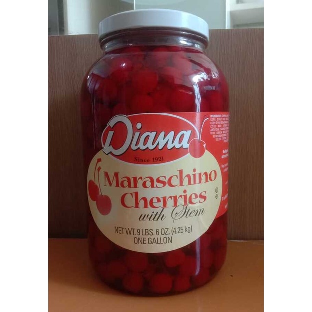 

TERBARU! cherry tangkai maraschino 1 toples