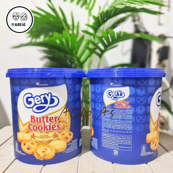 

Gery Butter Cookies / Biskuit Toples Aroma Butter 300 gram