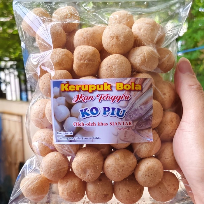 

Kerupuk Bola Ikan Tenggiri Khas Siantar 125gr