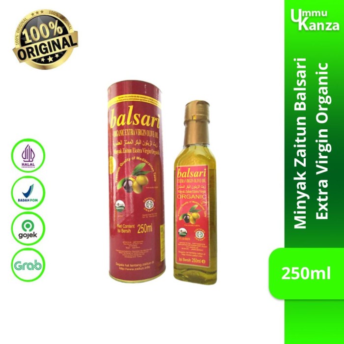 

Lezat- Minyak Zaitun Balsari Extra Virgin Organic 250ml