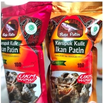 

KERUPUK KULIT IKAN PATIN BALADO CAP RAJA PATIN