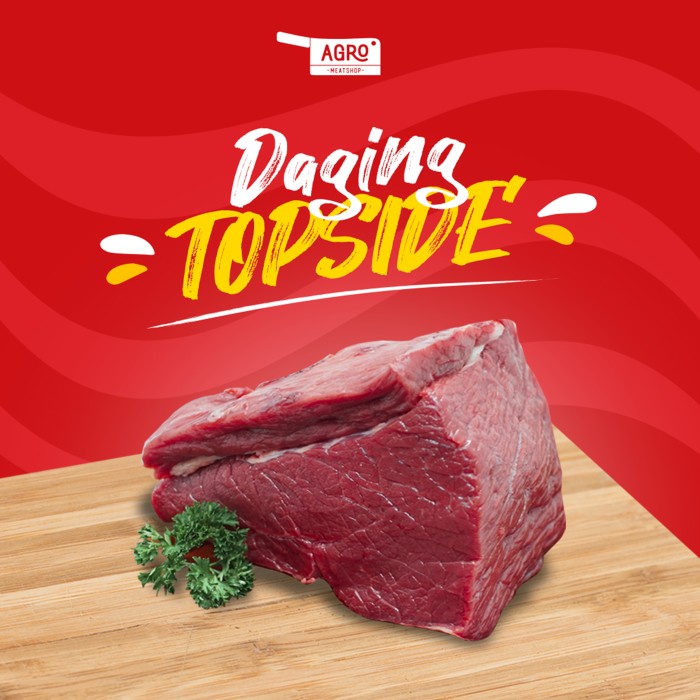 

Lezat- Daging Topside Sapi / Paha Belakang / Rendang, Gepuk / Daging Segar