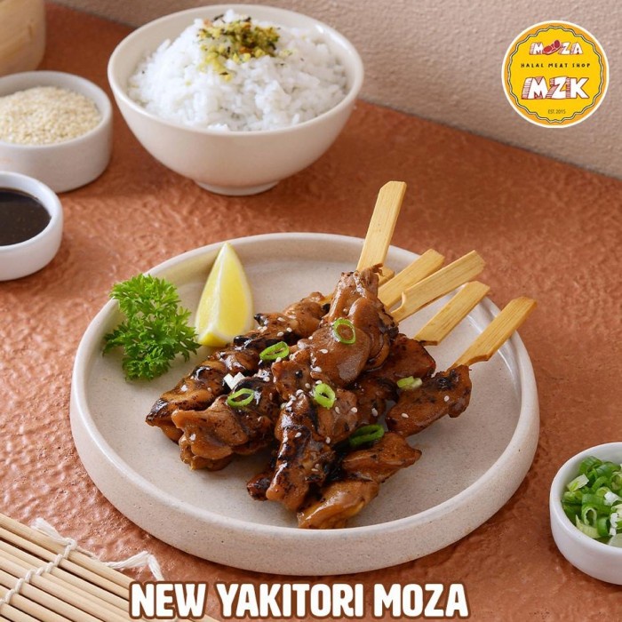 

Lezat- Chicken yakitori isi 10 tusuk