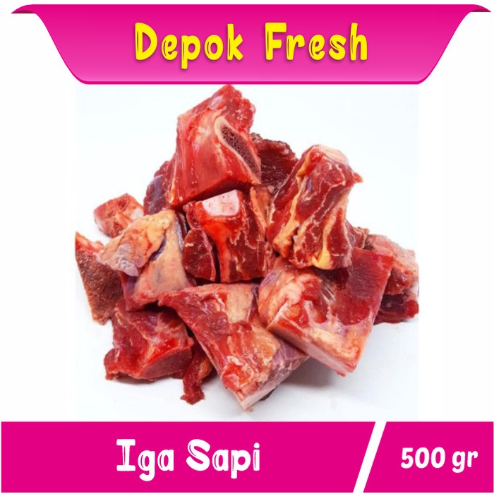 

Lezat- Tulang Iga Sapi Lokal Segar dan Baru