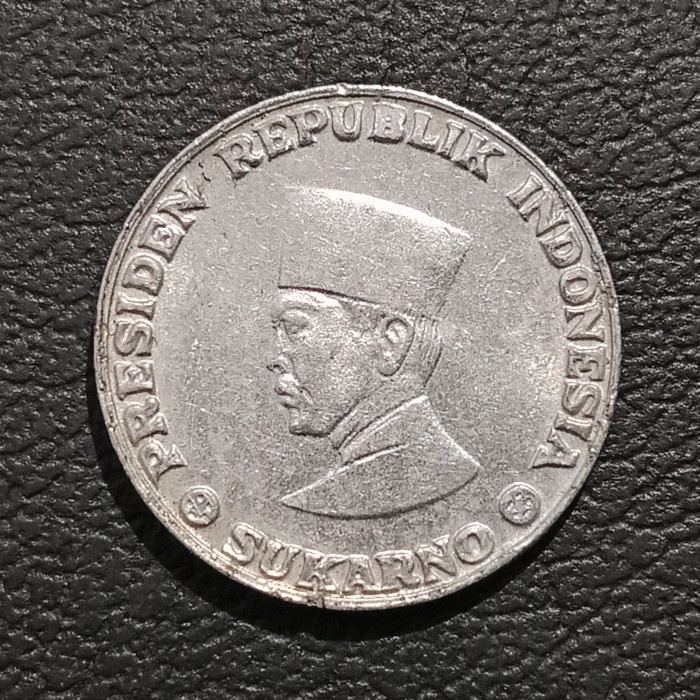 LANGSUNG DIPROSES Koin Lustre 1 Sen Soekarno KEPULAUAN RIAU Tahun 1962 (Agak Jarang)