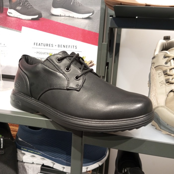 Skechers Arch Fit Ogden Men'S Casual Shoes - Black Original