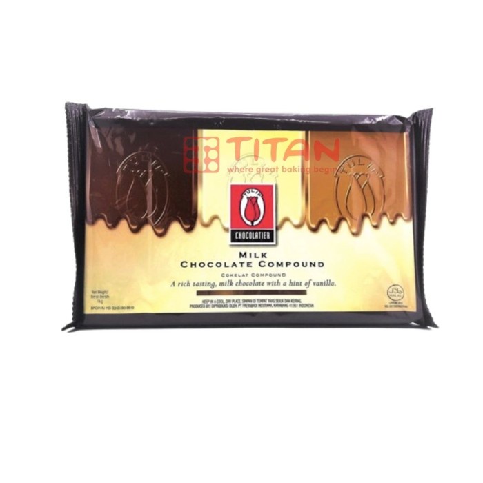 

COKLAT BLOK TULIP MILK COMP 1KG