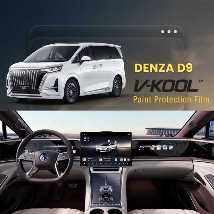 Ppf Interior Vkool Denza D9 Original Vkool - Asli