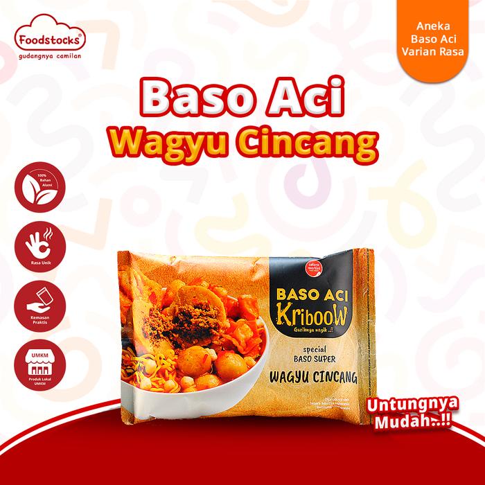 

Baso Aci Kriboow Special Wagyu Cincang Selera Martini