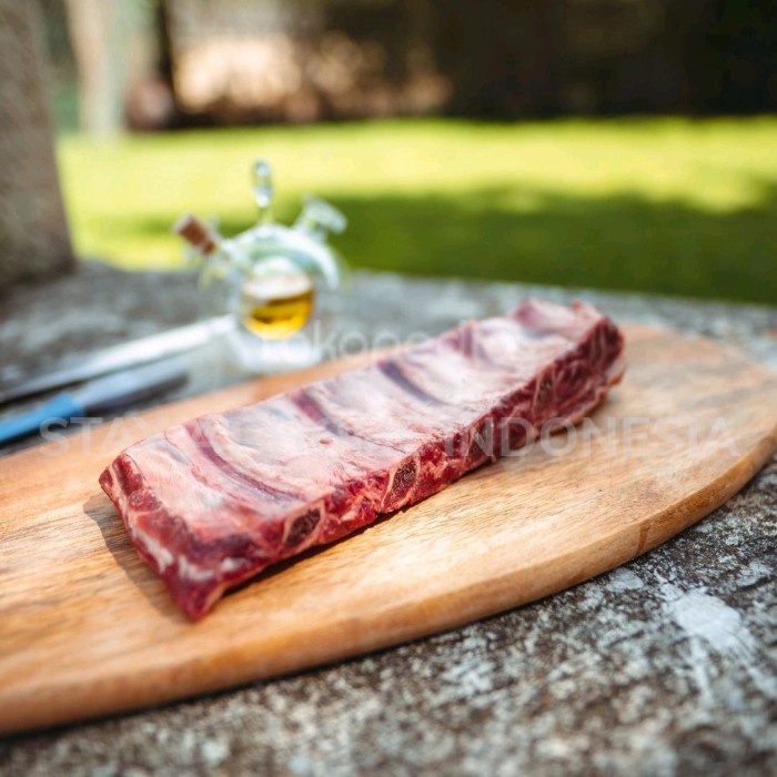 

Lezat- Iga Sapi Konro Iga Konro Bakar Backribs Best Quality Import AUS 1KG