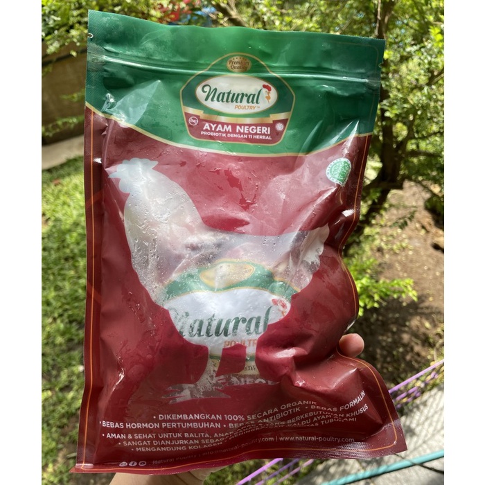 

Lezat- NATURAL POULTRY paha ayam parting bone in 500 gr