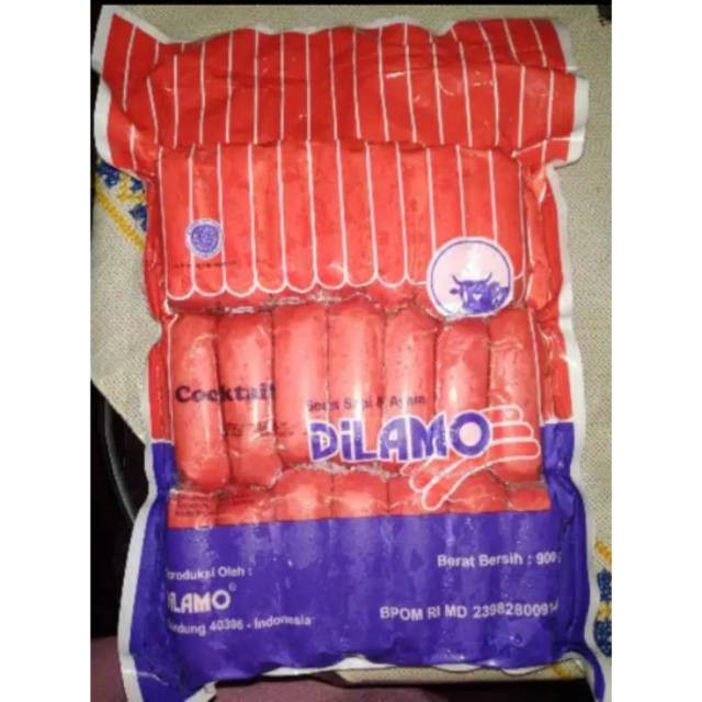 

Lezat- DILAMO BEEF COCKTAIL 900 GRAM SOSIS MERAH BAKAR GORENG SAPI