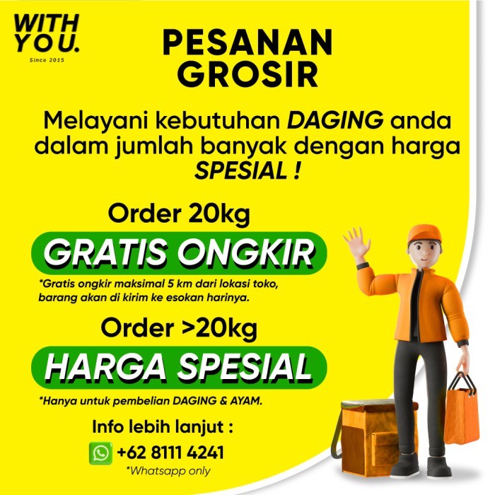 

Lezat- PARU SAPI BEEF LUNGS LUNG 1000gr 1 KG