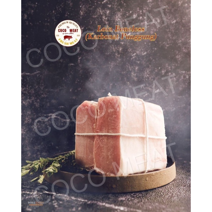 

Lezat- Karbonat Punggung / Loin Boneless IMPORT ORGANIK DENMARK