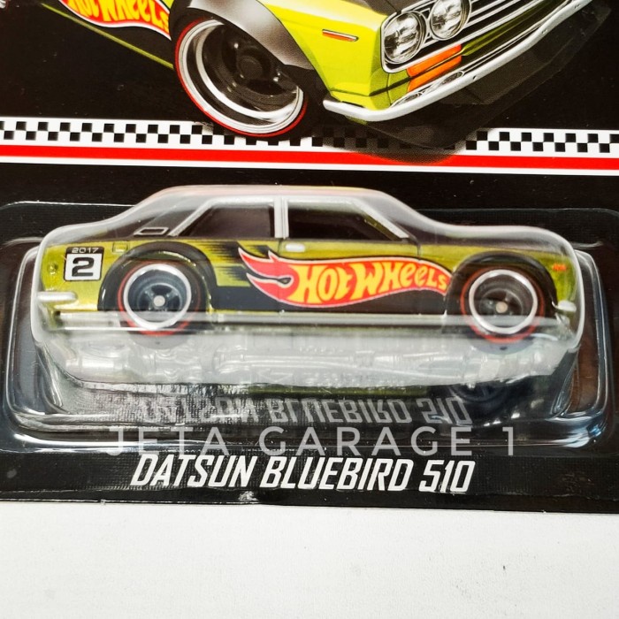 HOTWHEELS SKALA 1:64 DATSUN BLUEBIRD 510 2017 COLLECTOR EDITION