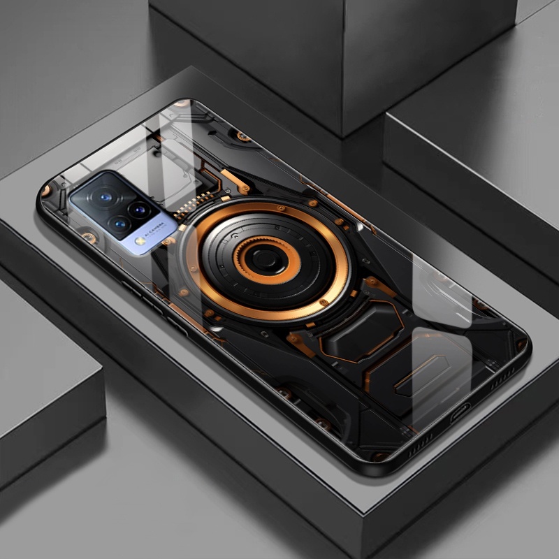 Casing Hp Untuk VIVO V21 4G V21 5G V21s 5G V20 V19 V17 Pro V15 Pro S1 Pro Case Casing pola Mesin Kas