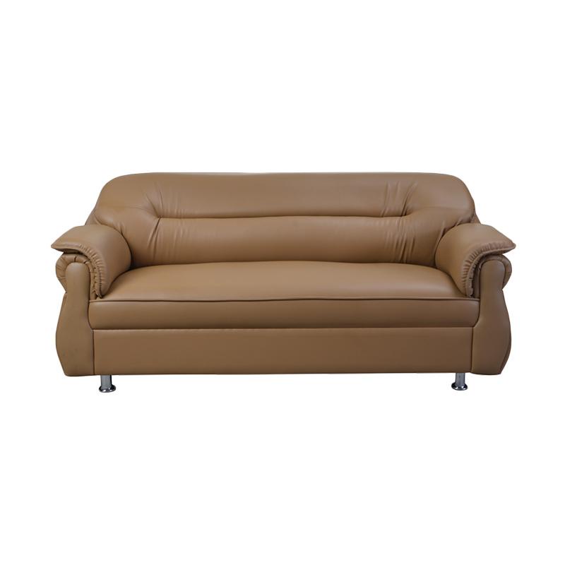 Olc Xena 3 Seater Sofa - Mocca [Jabodetabek] *