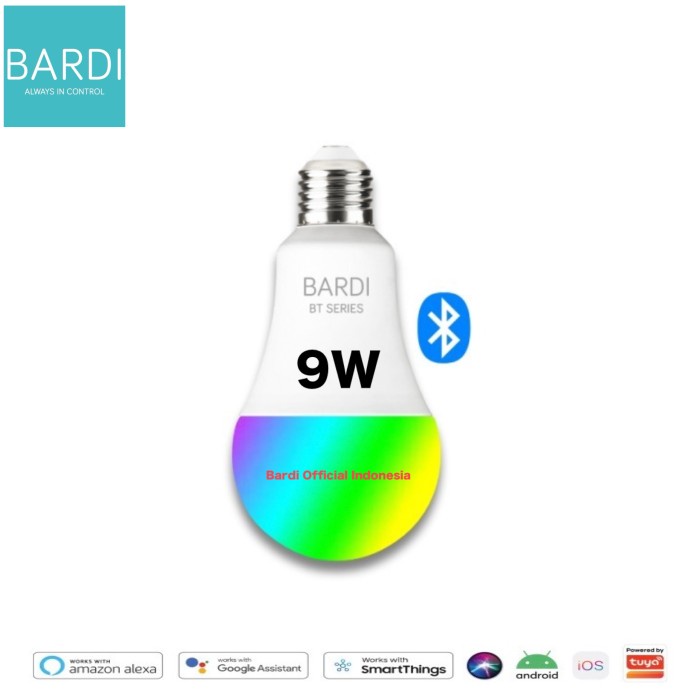 BARDI Smart Bulb BT 9W RGBWW
