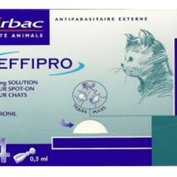 Obat Kutu Kucing - Effipro Cat 50 Mg Obat Tetes Kutu Virbac Ampuh