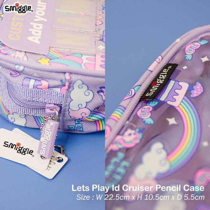 

TERLARIS SMIGGLE Lets Play Id Cruiser Pencil Case SCPC