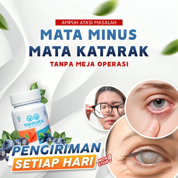 30 Kapsul Numata Vitamin Redakan Mata Iritasi Kemerahan