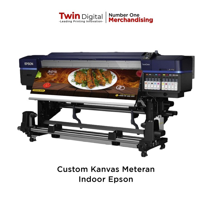 HOT SALE Cetak Kain Kanvas Meteran / Bahan Kanvas Lukis Besar - Kanvas Epson