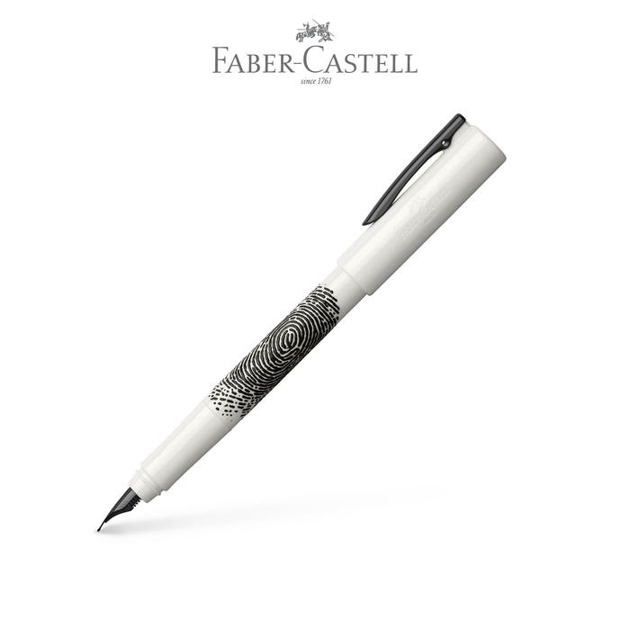 

TERLARIS Faber-Castell Writink Resin White Fountain Pen F