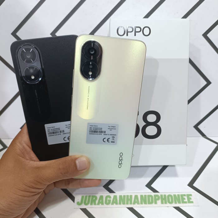 Oppo A38 Ram 4/128GB Hp Second Seken Bekas Fullset *