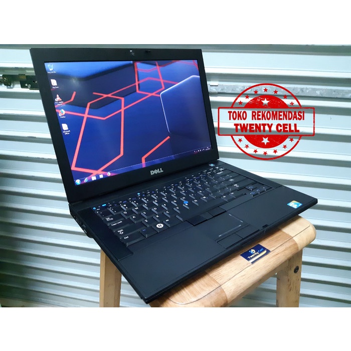 Laptop Bekas Ram 4GB / 14" / DVD, Laptop Second Dell Hitam *