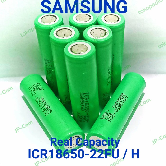 Baterai / Batre / Battery 18650 bekas laptop li-ion Samsung 2200 mAh *