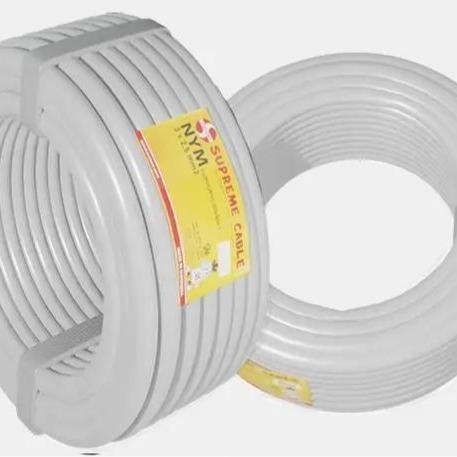 Supreme - Kabel NYM 2x1.5 mm 50 Meter Kawat Tembaga Listrik SNI