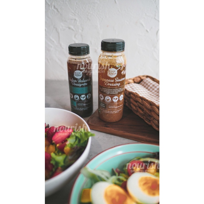 

New Italian Balsamic Vinaigrette Dressing Salad Halal 250 Ml Original