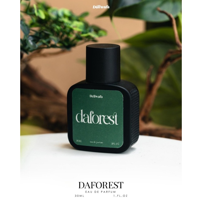Parfum Deliwafa - Eau De Parfum (EDP) 30 ML | Unisex | Perfume Wanita Pria - DAFOREST elegan floral 