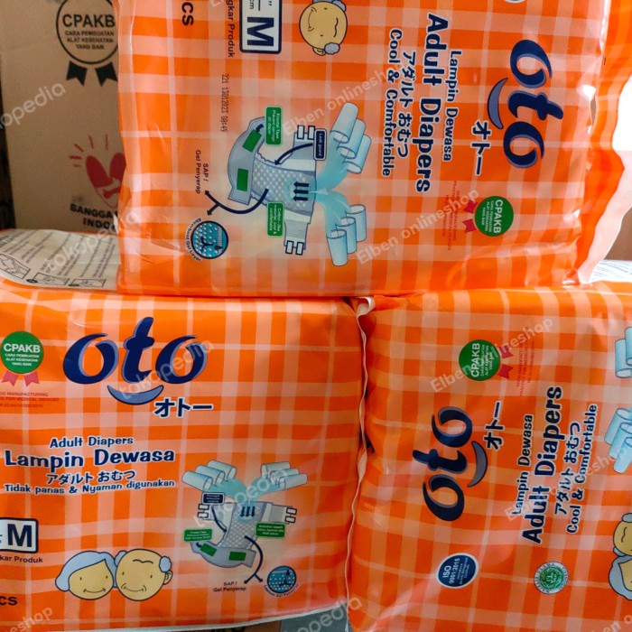 Pampers Dewasa Oto Perekat M10 Perekat Dewasa