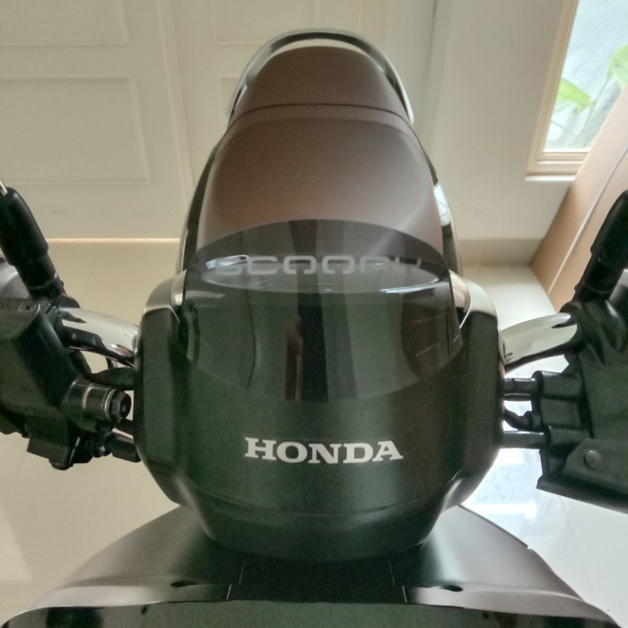 new scoopy 2021 front visor speedometer kanopi