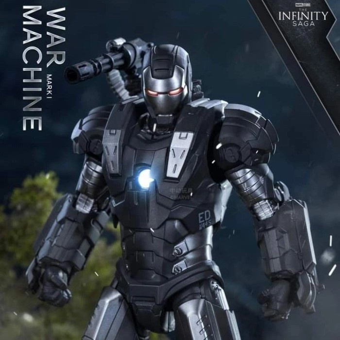 ZD Toys Avengers Ironman 2 War Machine Mark 1 Infinity - ZDToys Figure