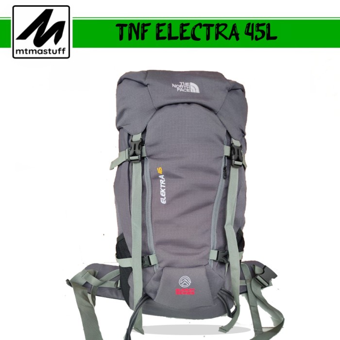 Terbaru.. Tas Carrier The North Face 45L+5L /Tas Gunung The North Face Elektra