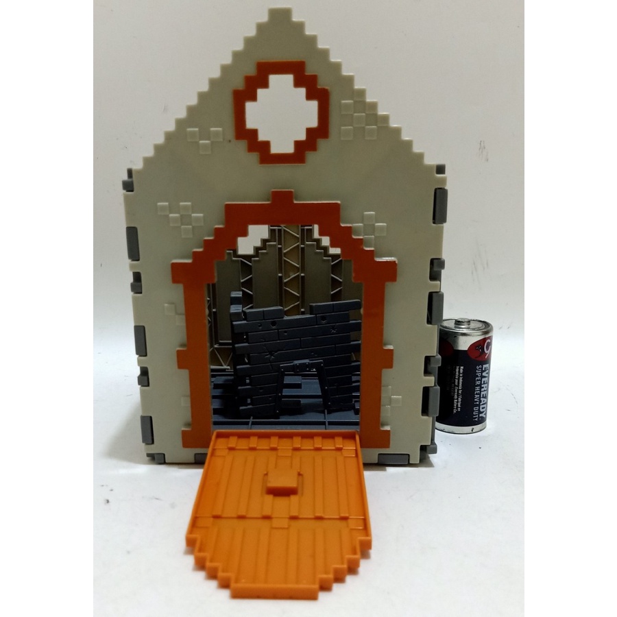 qixels kingdom castle attack brick minecraft playset