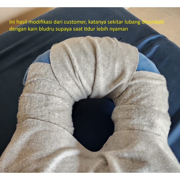 ASLI.. ABLASIO RETINA / RETINAL DETACHMENT KASUR UNTUK FACE DOWN PILLOW