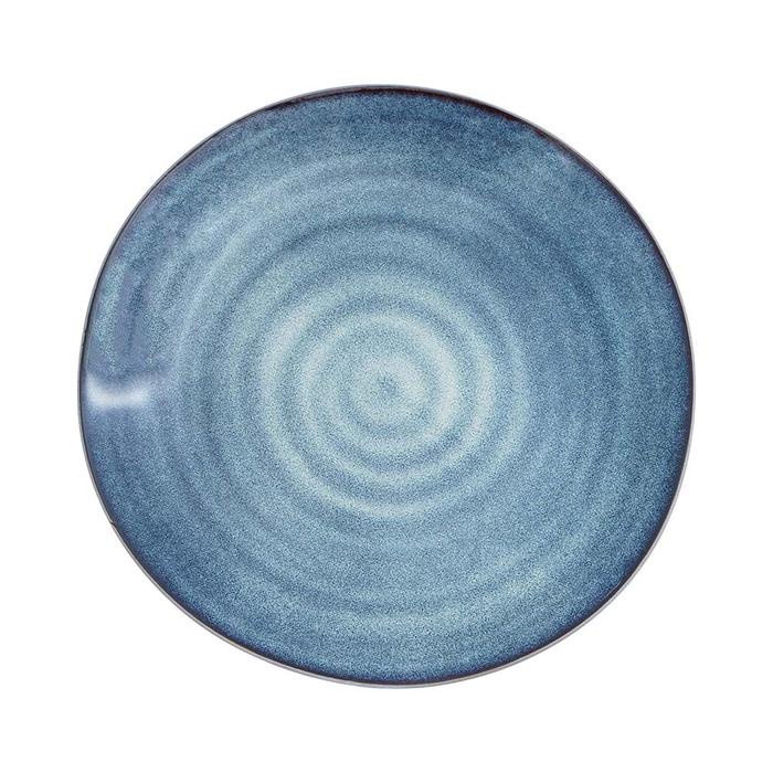 TERMURAH Informa Appetite 27.2 cm Mick Set 2 Pcs Piring Makan Glaze - Biru Dinner Plate Wadah