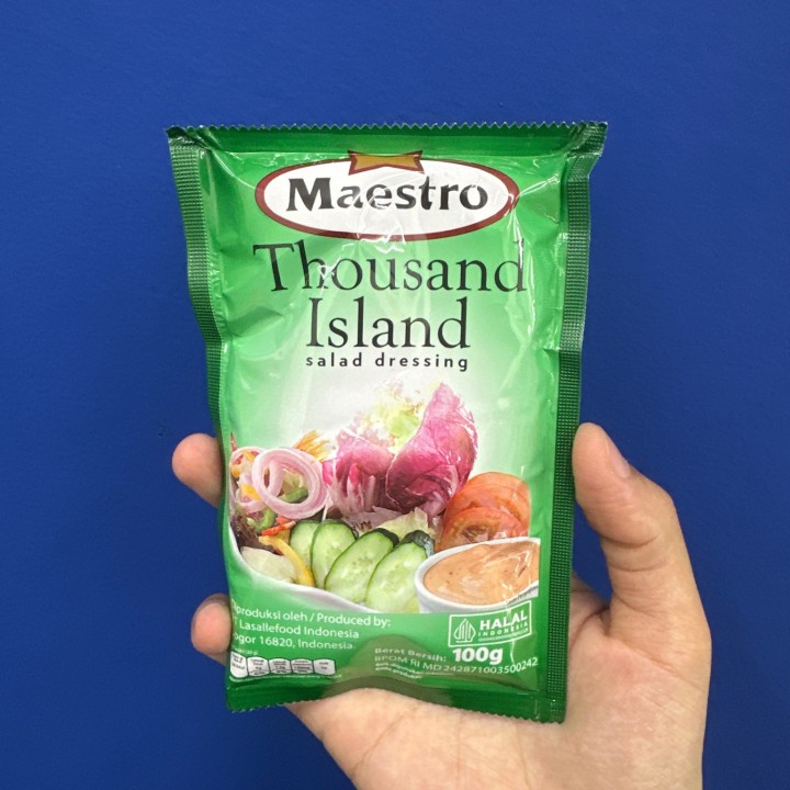 

MAESTRO WIJEN THOUSAND ISLAND SALAD DRESSING 100GR