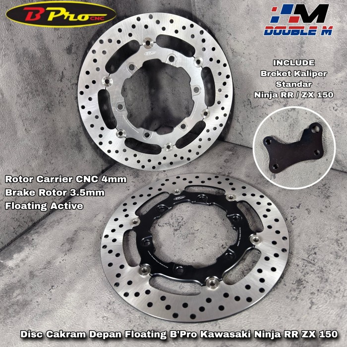 Piringan Cakram Bpro Ninja RR 300mm Disk Bpro Ninja KRR 150