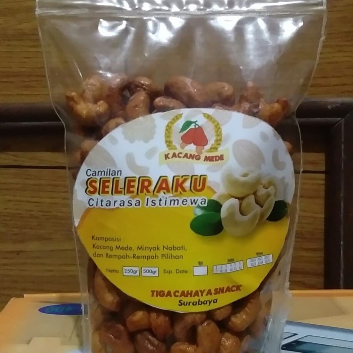 

(TopSeller) kacang mete/mente/mede goreng manis madu 250gram