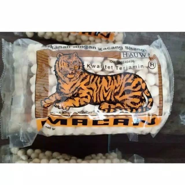 

(TopSeller) Kacang shanghai Suling Mas Cap Macan 340 gram