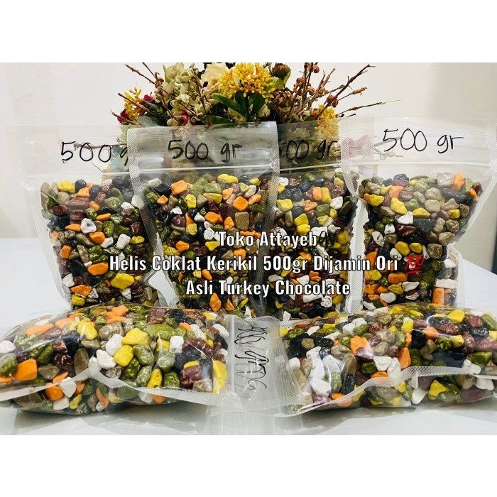 

(TopSeller) Helis Coklat Kerikil 500gr Dijamin Ori Asli Turkey Chocolate