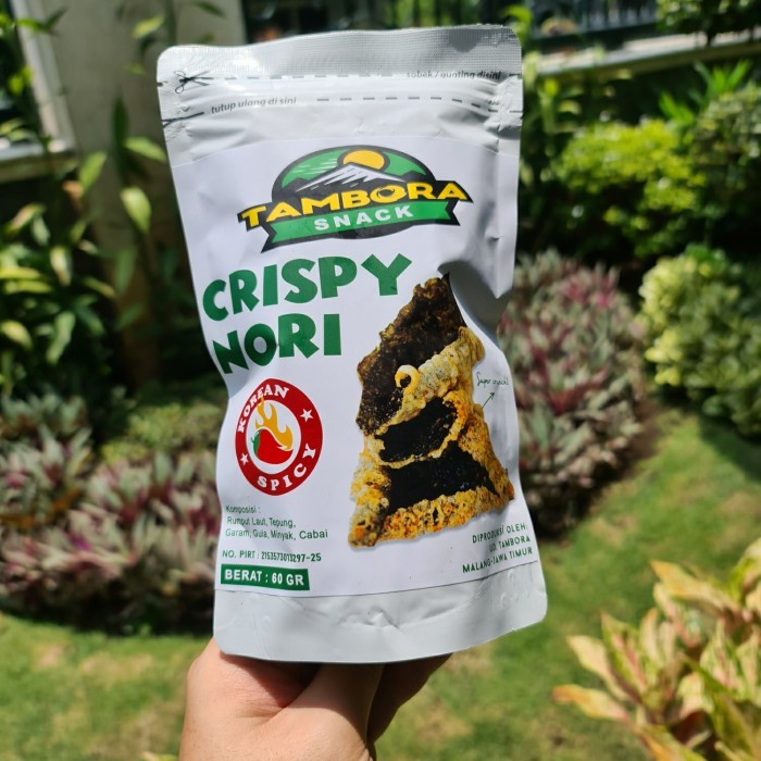 

(TopSeller) Tambora Snack Crispy Nori / Tempura Seaweed / Nori Snack