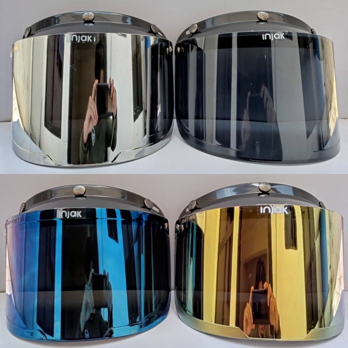 New kaca visor helm Cargloss bogo datar-Kaca Visor Cargloss-Kaca Visor JPN