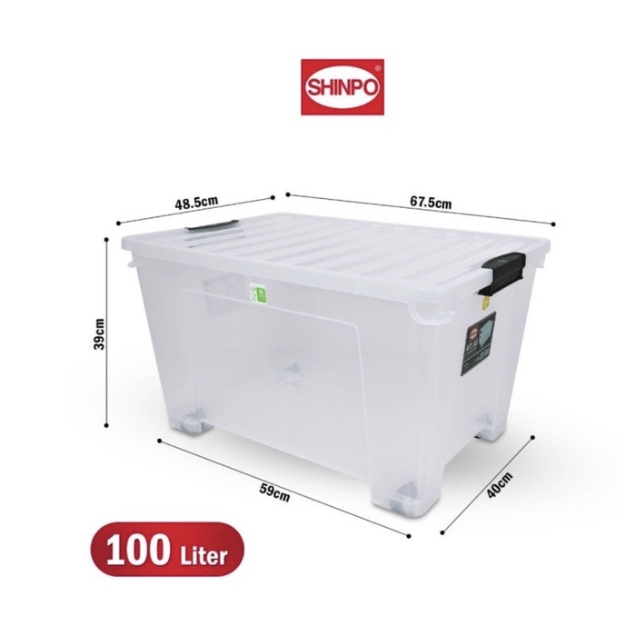 Container Box bening + roda