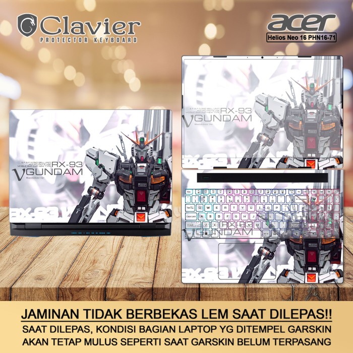 Cover Garskin Laptop Acer Predator Helios Neo 16 Phn16-71-72Dn 779Q